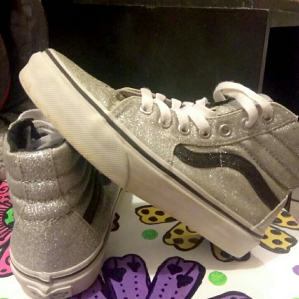 Old School VANS Glitter High tops